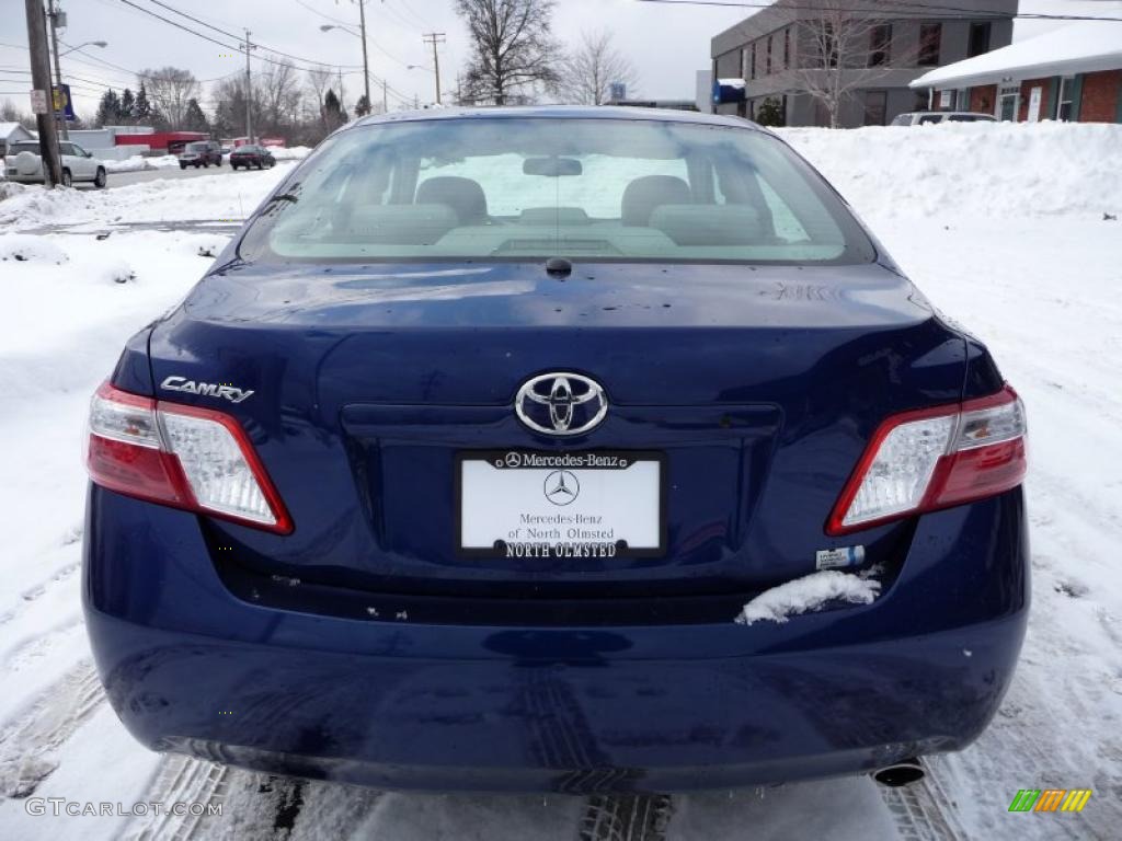 2007 Camry Hybrid - Blue Ribbon Metallic / Ash photo #7