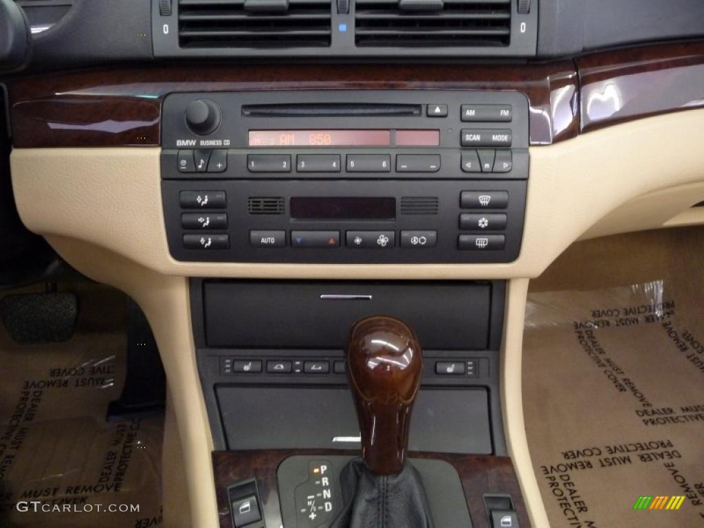 2003 3 Series 325i Convertible - Jet Black / Beige photo #15