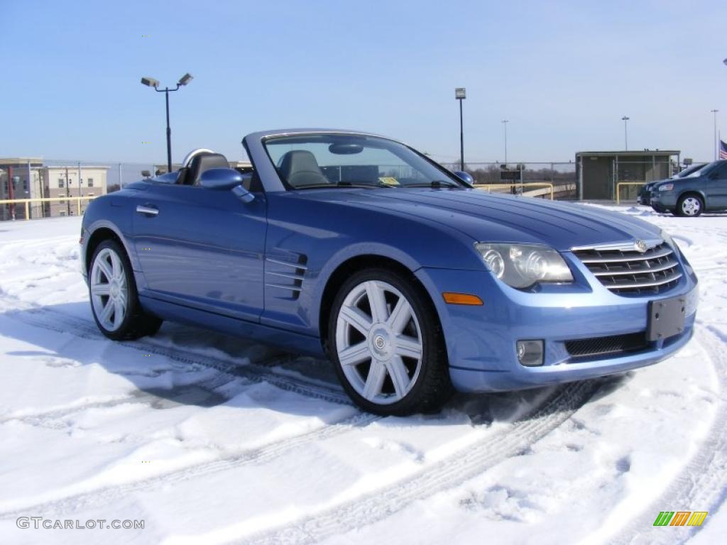 Aero Blue Pearlcoat 2005 Chrysler Crossfire Limited Roadster Exterior Photo #25912189