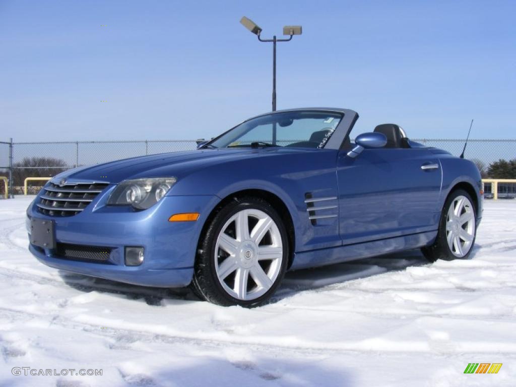 Aero Blue Pearlcoat 2005 Chrysler Crossfire Limited Roadster Exterior Photo #25912197
