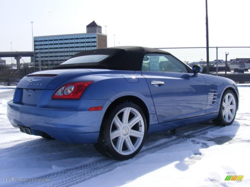 Aero Blue Pearlcoat 2005 Chrysler Crossfire Limited Roadster Exterior Photo #25912229