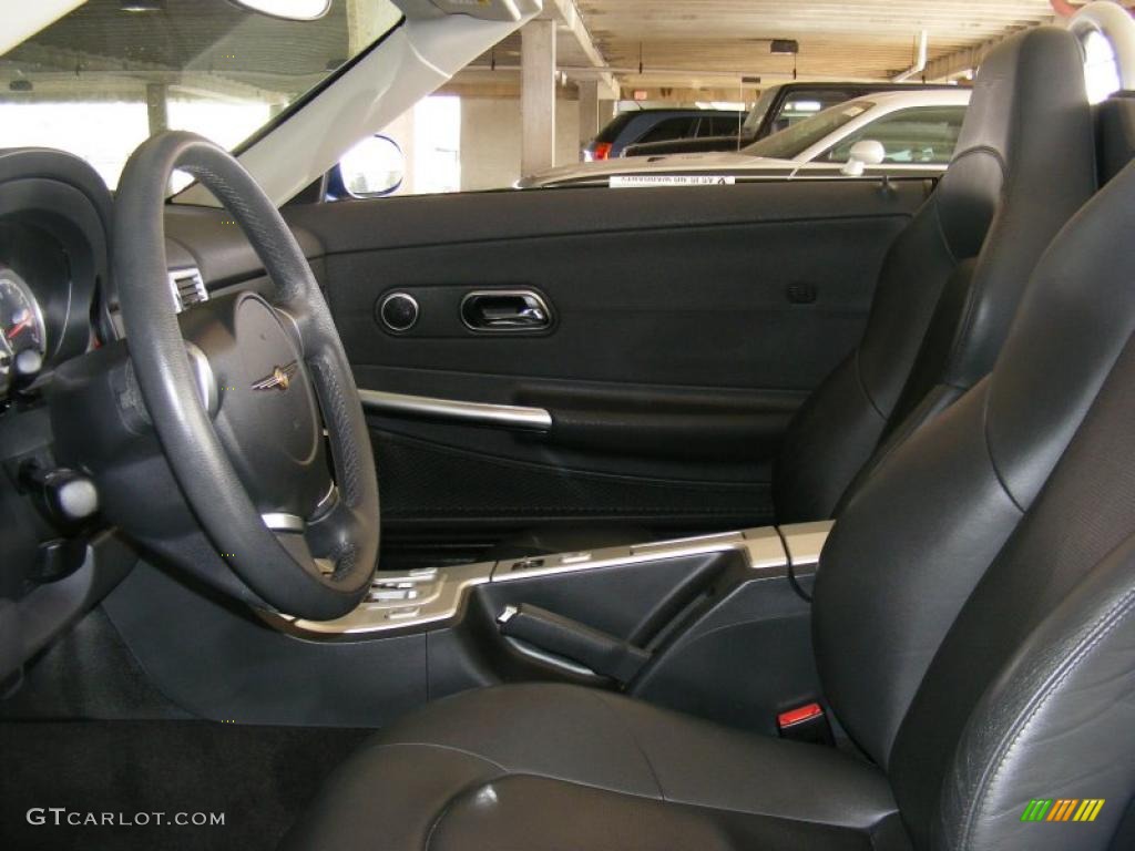 Dark Slate Grey Interior 2005 Chrysler Crossfire Limited Roadster Photo #25912365