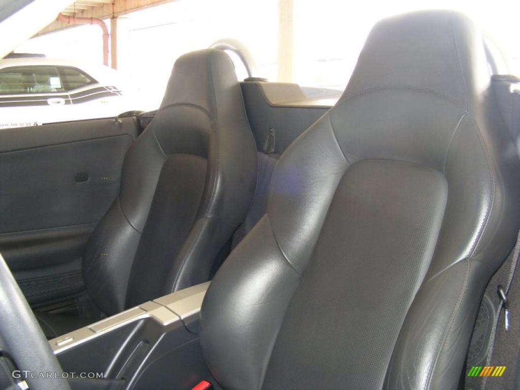 Dark Slate Grey Interior 2005 Chrysler Crossfire Limited Roadster Photo #25912373