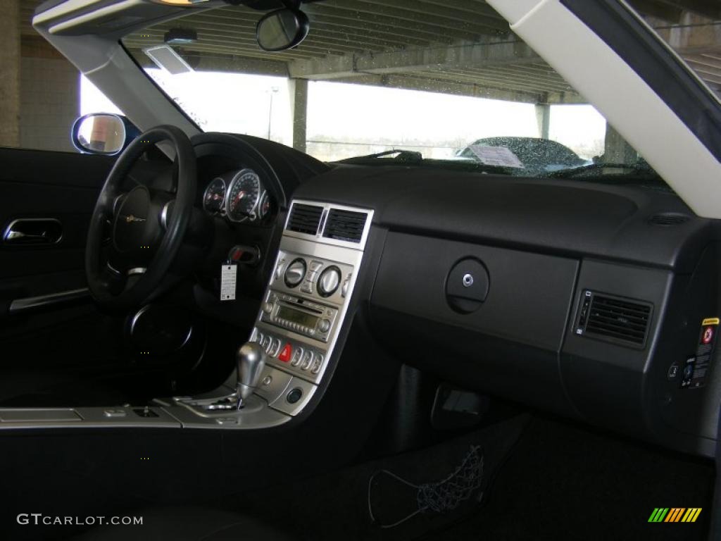 2005 Chrysler Crossfire Limited Roadster Dark Slate Grey Dashboard Photo #25912389