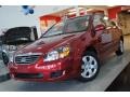 2009 Spicy Red Metallic Kia Spectra EX Sedan  photo #2