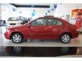 2009 Spicy Red Metallic Kia Spectra EX Sedan  photo #4