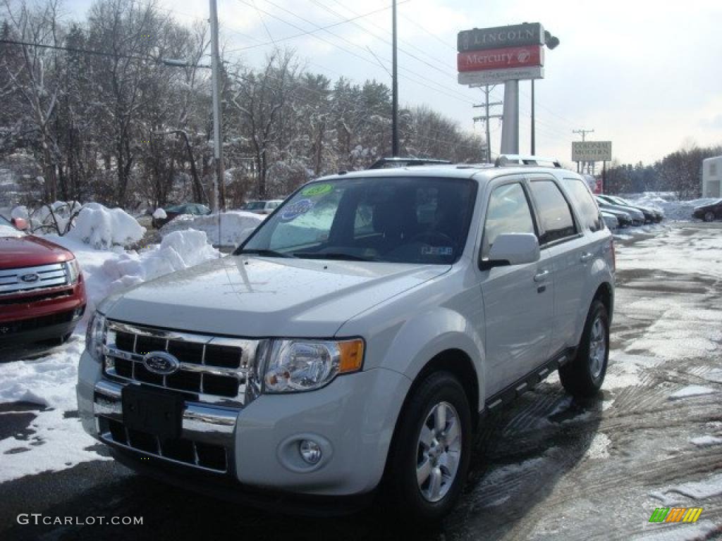 2009 Escape Limited V6 4WD - White Suede / Charcoal photo #1