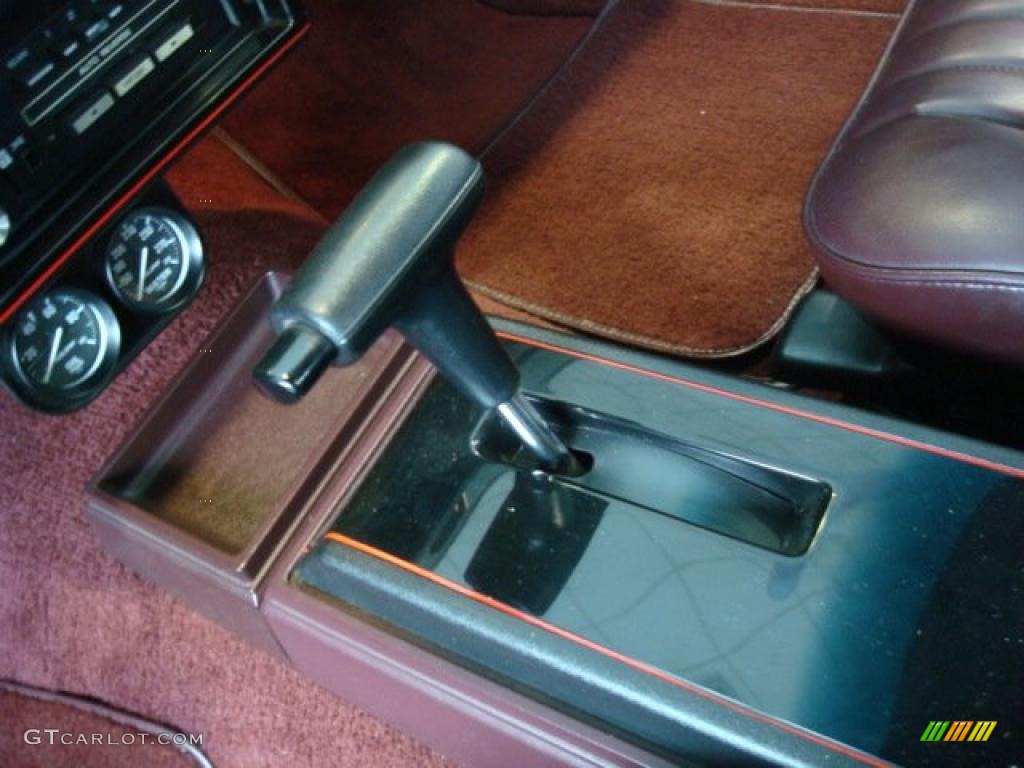 1986 Monte Carlo SS SuperSport - Dark Red Metallic / Dark Red photo #15