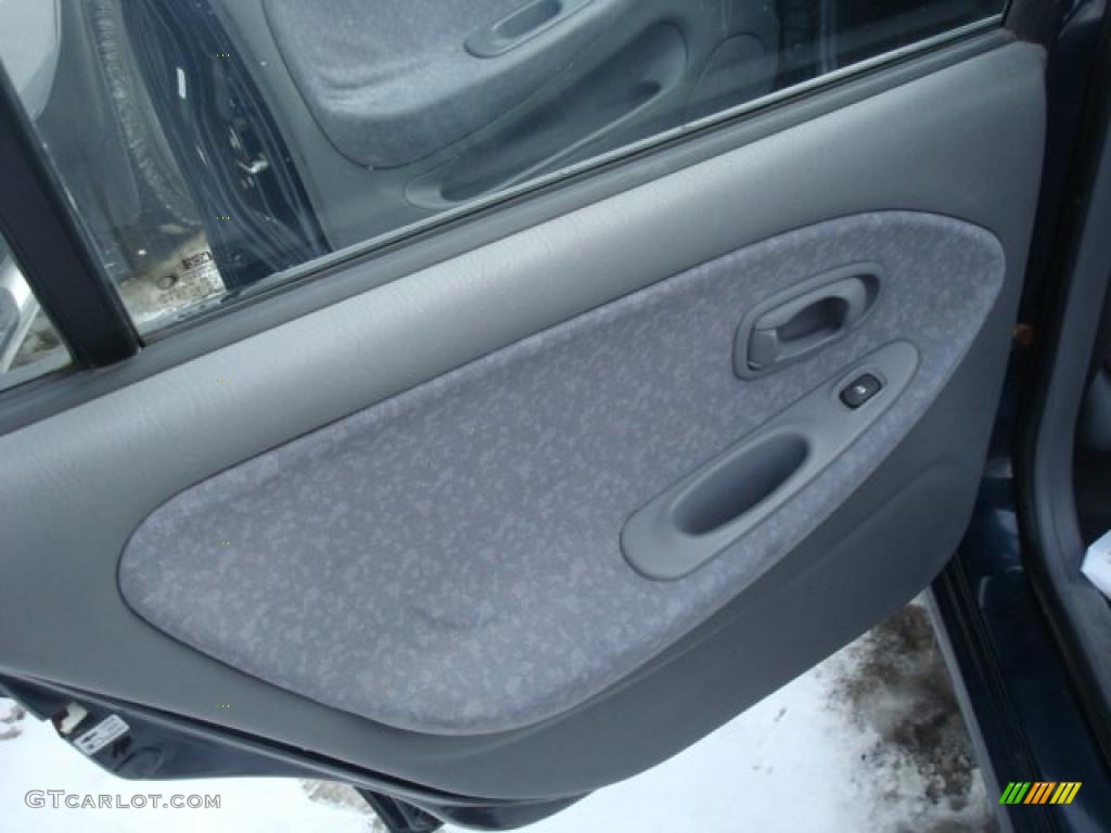 2000 Elantra GLS Sedan - Mystic Teal Mica / Gray photo #9