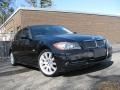 2006 Jet Black BMW 3 Series 330i Sedan  photo #2