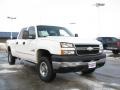 2007 Summit White Chevrolet Silverado 2500HD Classic LT Crew Cab 4x4  photo #3