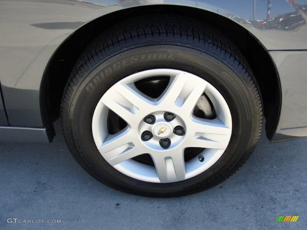 2008 Malibu Classic LT Sedan - Dark Gray Metallic / Titanium Gray photo #15