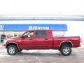 Inferno Red Crystal Pearl 2008 Dodge Ram 2500 SXT Mega Cab 4x4