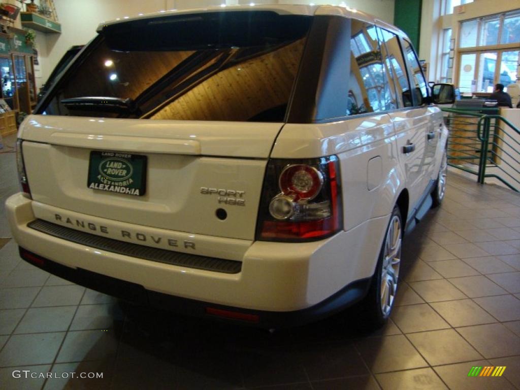2010 Range Rover Sport HSE - Alaska White / Ivory-Lunar Alcantara/Ebony Stitching photo #4