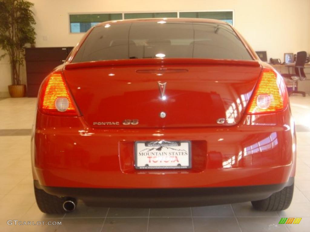 2007 G6 GT Sedan - Crimson Red / Ebony photo #4