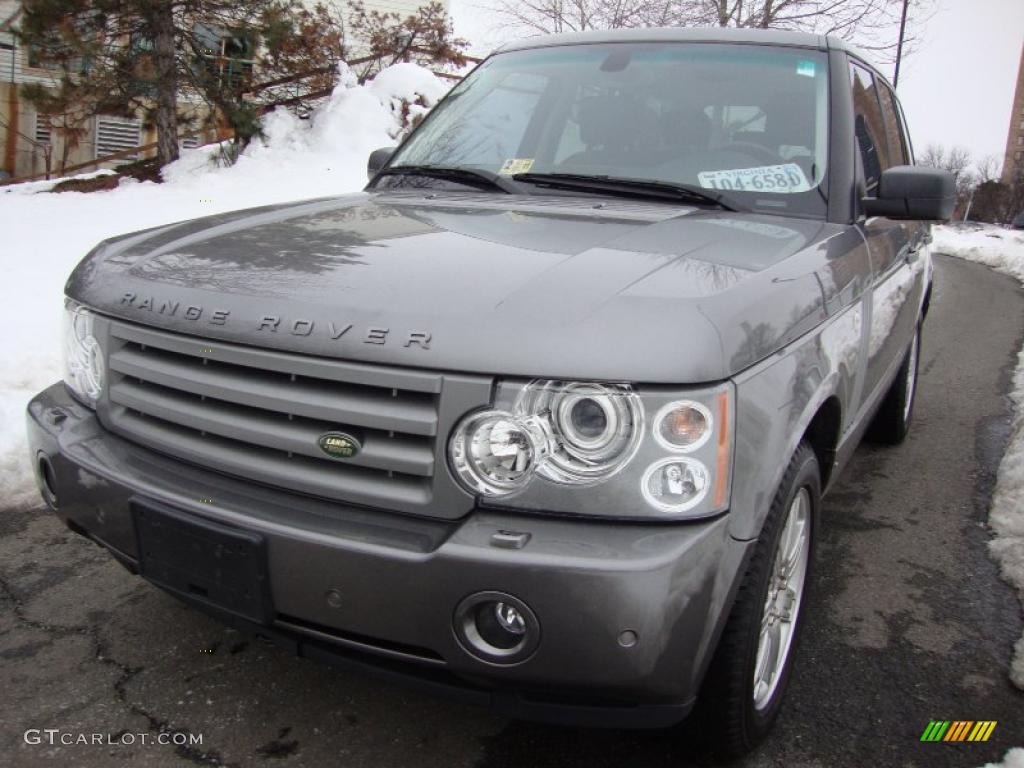 2007 Range Rover HSE - Stornoway Grey Metallic / Charcoal photo #1