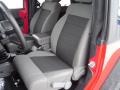2009 Flame Red Jeep Wrangler X 4x4  photo #15