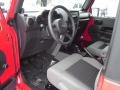 2009 Flame Red Jeep Wrangler X 4x4  photo #23