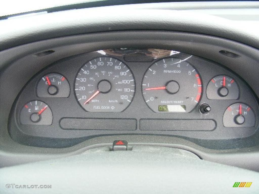 2002 Mustang V6 Convertible - Sonic Blue Metallic / Dark Charcoal photo #17