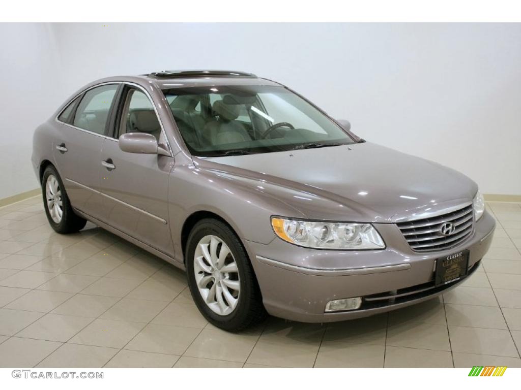 2006 Azera Limited - Golden Beige Metallic / Beige photo #1