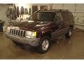 1996 Dark Rosewoood Pearlcoat Jeep Grand Cherokee Laredo 4x4  photo #6