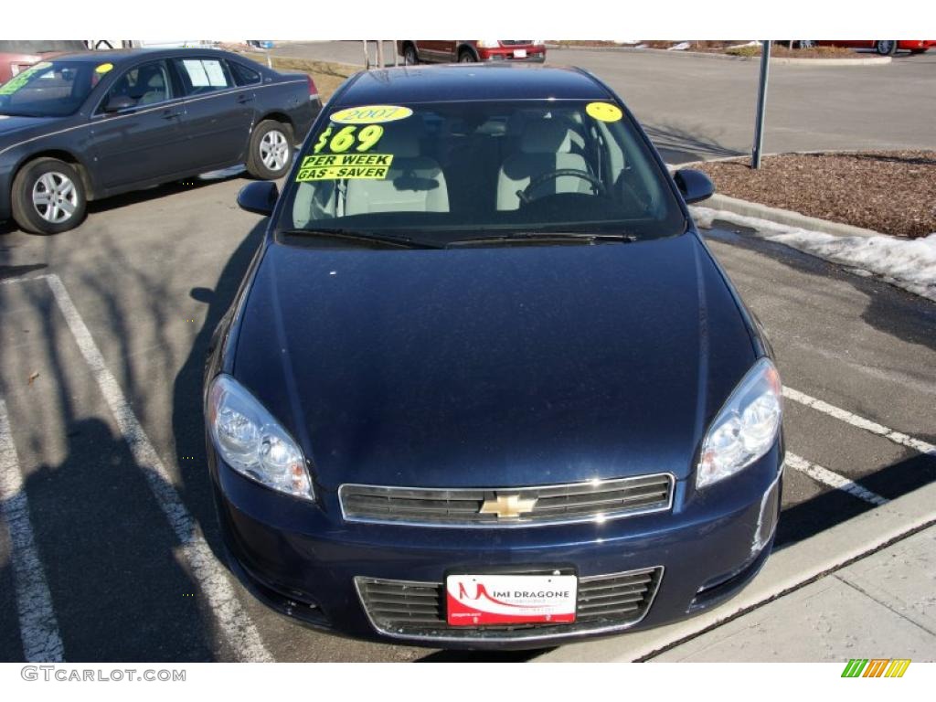 2007 Impala LS - Imperial Blue Metallic / Gray photo #2