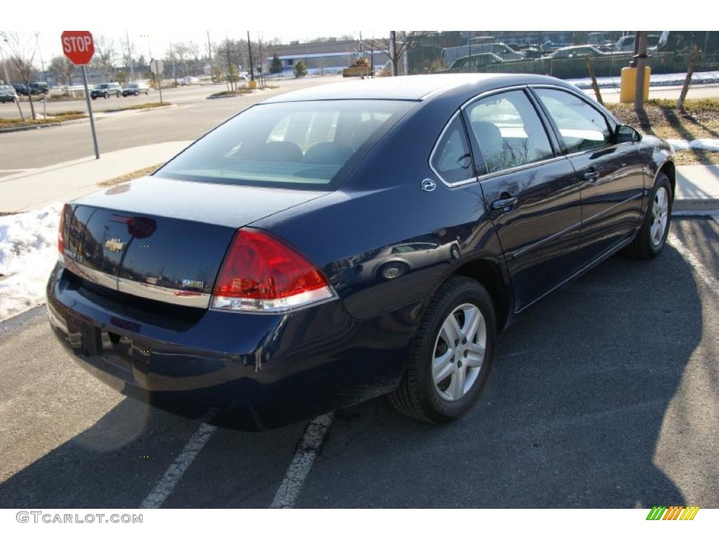 2007 Impala LS - Imperial Blue Metallic / Gray photo #4