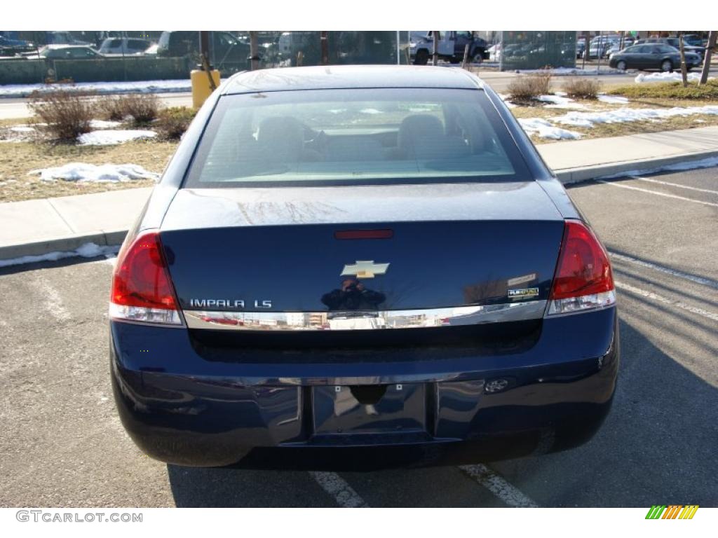 2007 Impala LS - Imperial Blue Metallic / Gray photo #5