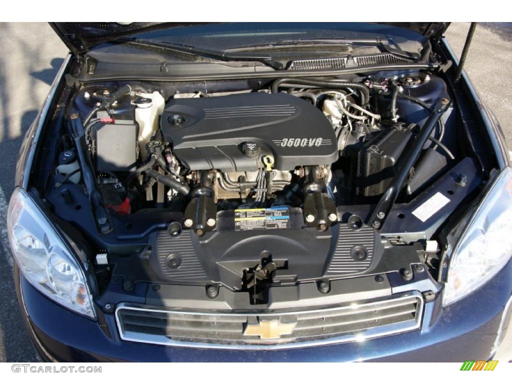 2007 Impala LS - Imperial Blue Metallic / Gray photo #19