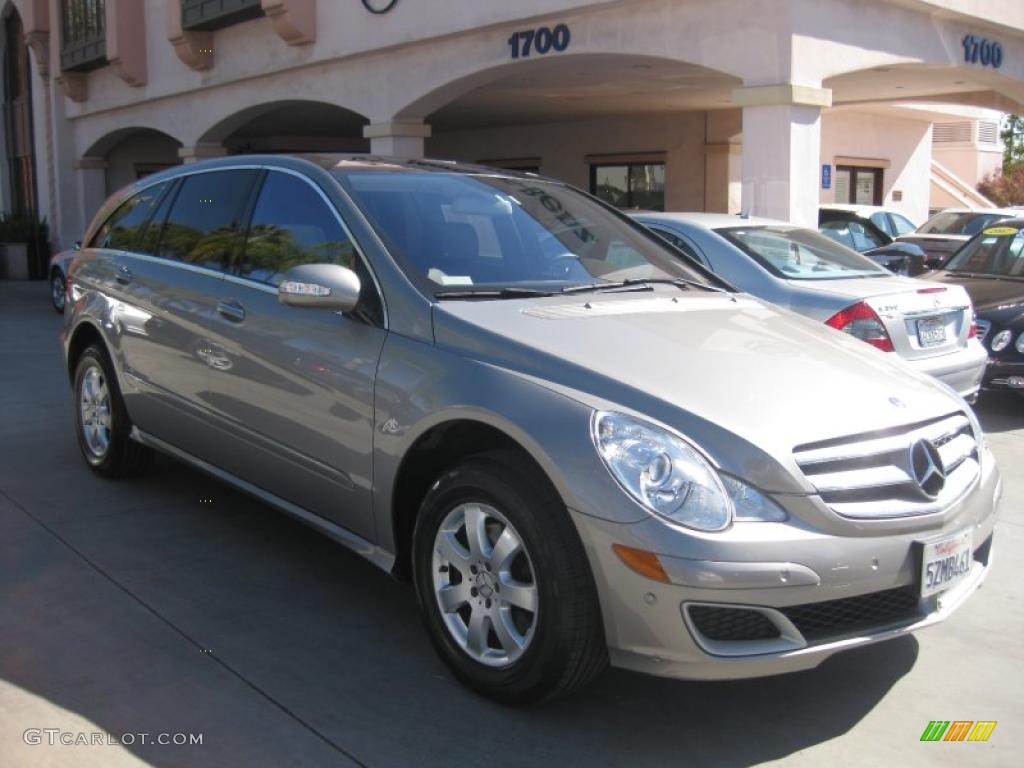 2007 R 350 4Matic - Pewter Metallic / Black photo #1