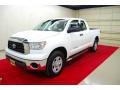 2008 Super White Toyota Tundra SR5 Double Cab  photo #3