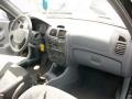 2000 Ebony Black Hyundai Accent L Coupe  photo #11