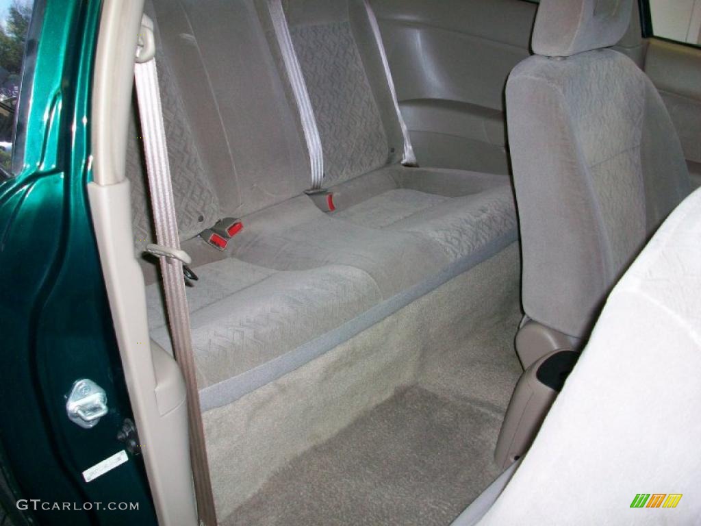 2001 Civic LX Coupe - Clover Green / Beige photo #6