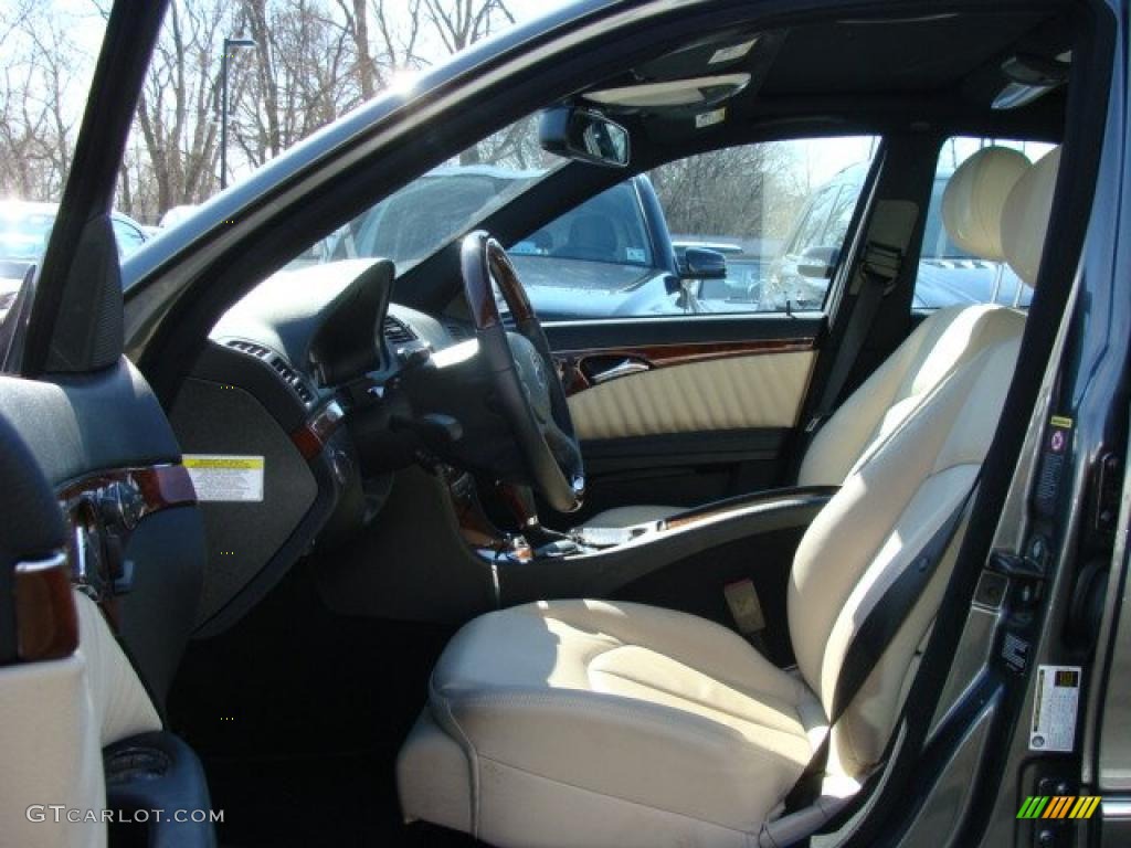 2008 E 350 4Matic Sedan - Flint Grey Metallic / Black photo #8