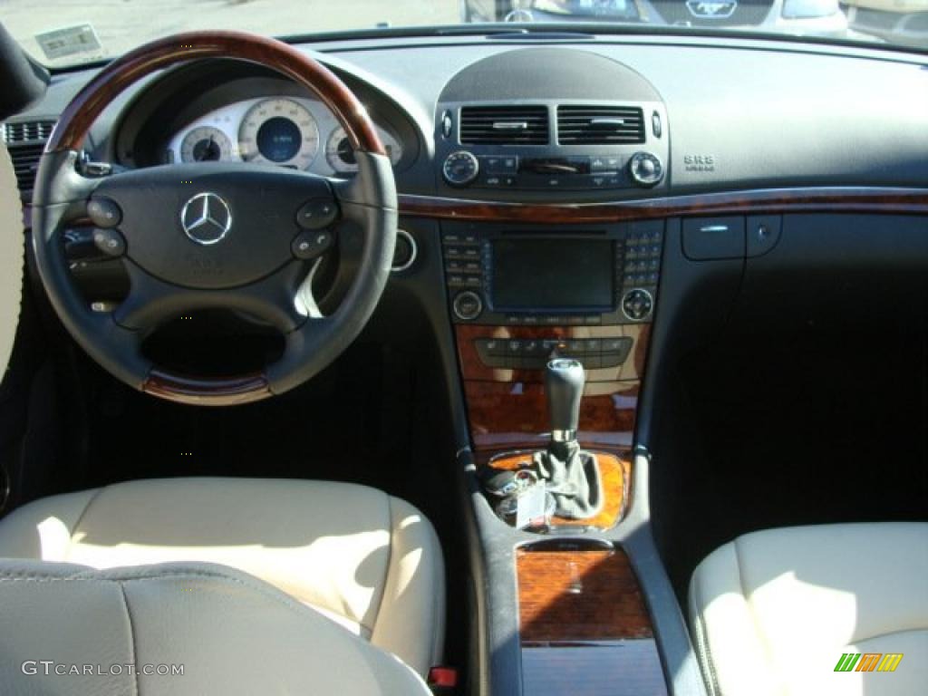 2008 E 350 4Matic Sedan - Flint Grey Metallic / Black photo #10