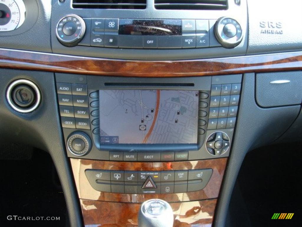 2008 E 350 4Matic Sedan - Flint Grey Metallic / Black photo #12