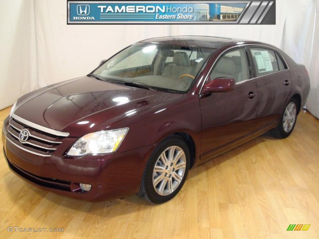 2006 Avalon Limited - Cassis Red Pearl / Ivory photo #1