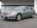 2010 Palladium Silver Metallic Mercedes-Benz E 550 4Matic Sedan  photo #1