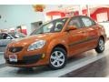 Sunset Orange - Rio LX Sedan Photo No. 2