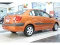 Sunset Orange - Rio LX Sedan Photo No. 8