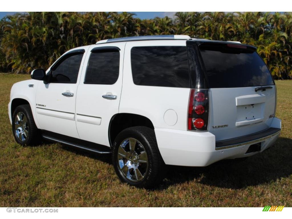2007 Yukon Denali AWD - Summit White / Ebony Black photo #5