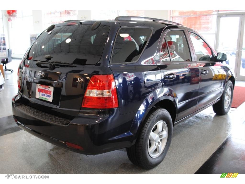 2009 Sorento LX - Midnight Blue / Gray photo #8