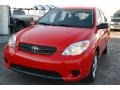 2008 Radiant Red Toyota Matrix   photo #2