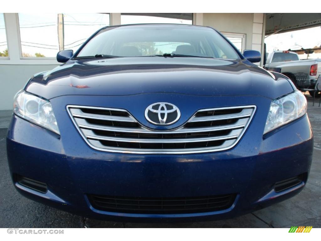 2008 Camry Hybrid - Blue Ribbon Metallic / Bisque photo #2
