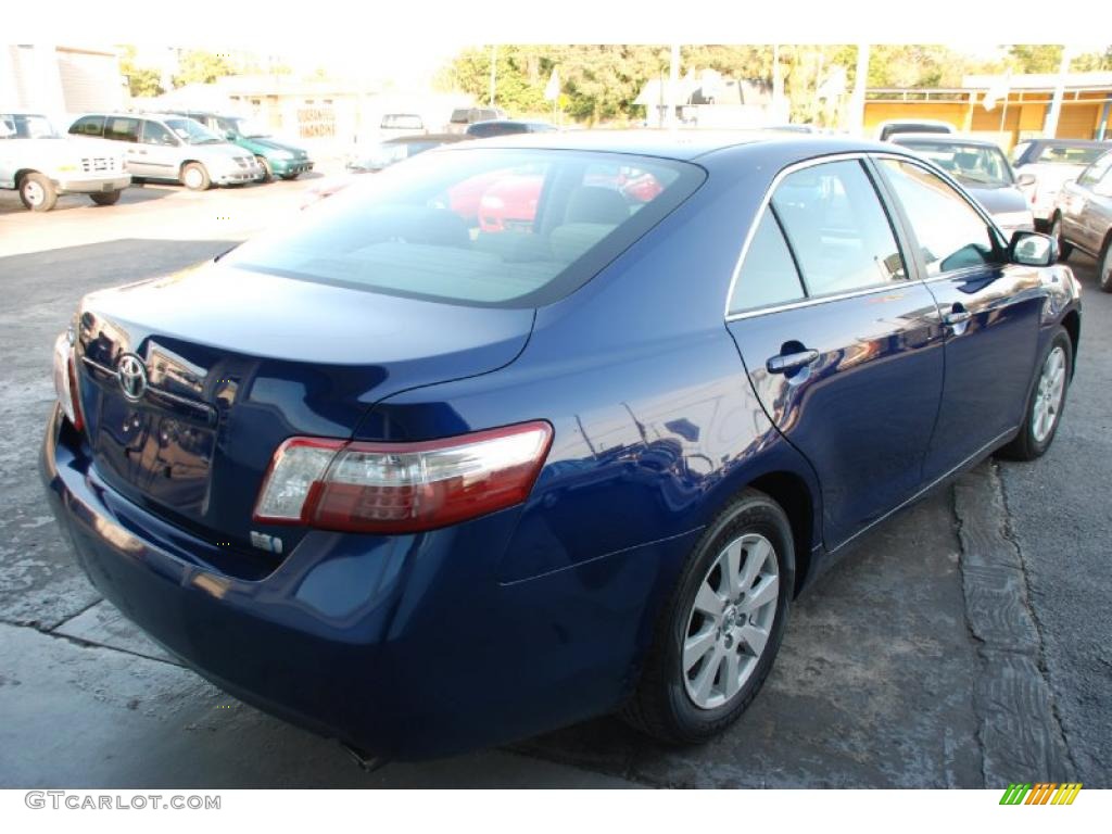 2008 Camry Hybrid - Blue Ribbon Metallic / Bisque photo #10