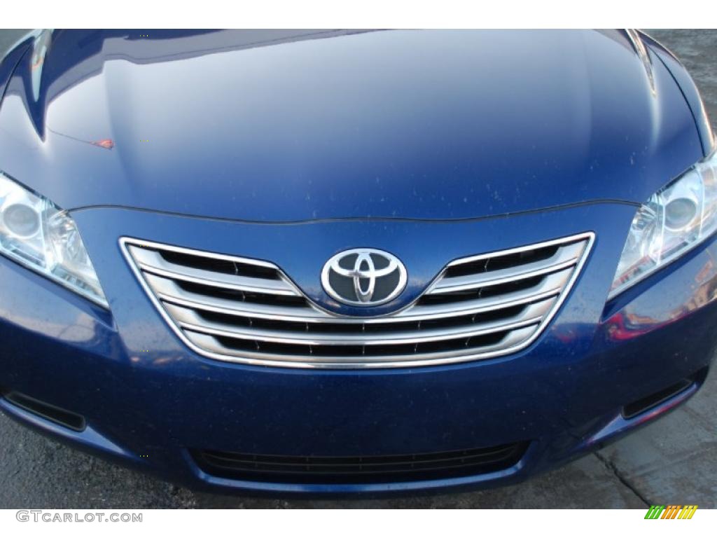 2008 Camry Hybrid - Blue Ribbon Metallic / Bisque photo #14