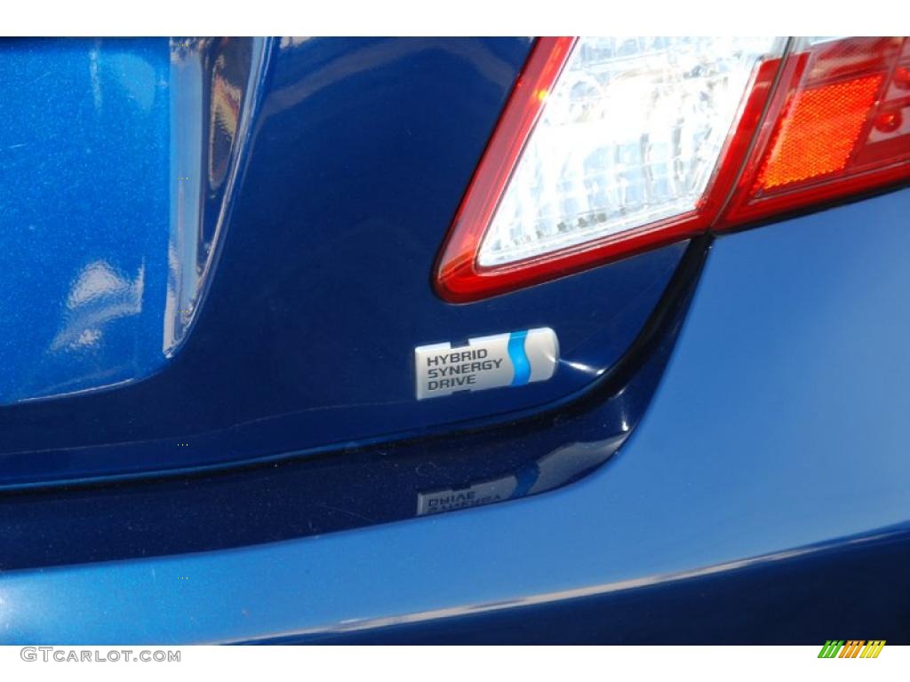 2008 Camry Hybrid - Blue Ribbon Metallic / Bisque photo #15