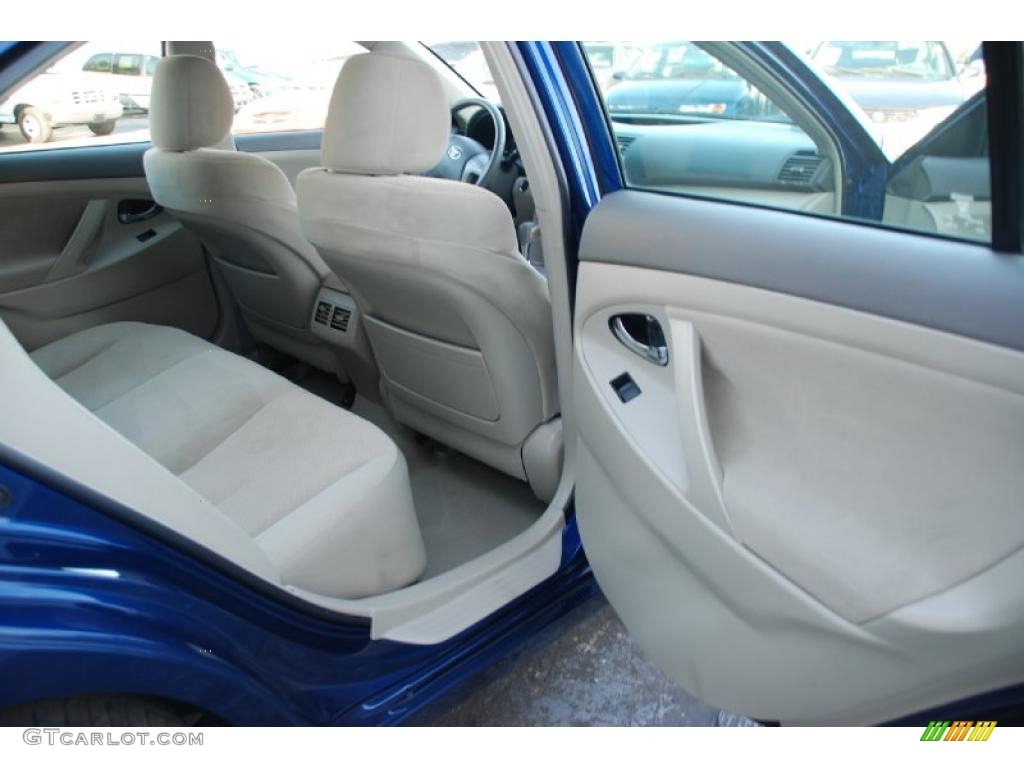 2008 Camry Hybrid - Blue Ribbon Metallic / Bisque photo #24