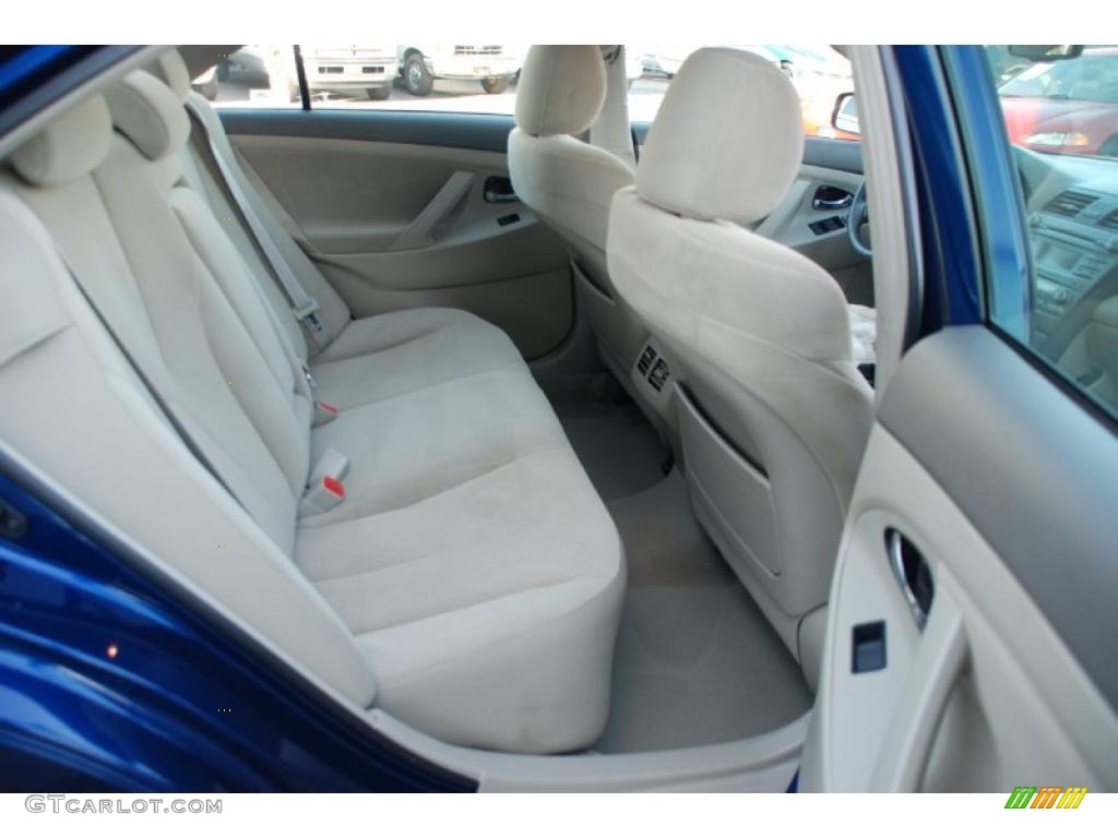 2008 Camry Hybrid - Blue Ribbon Metallic / Bisque photo #25