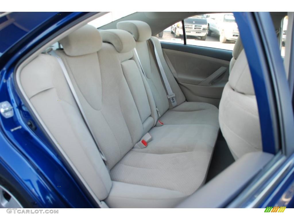 2008 Camry Hybrid - Blue Ribbon Metallic / Bisque photo #26
